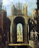 Francois De Nome The Tomb of Solomon, 20"x25" Wall Decal
