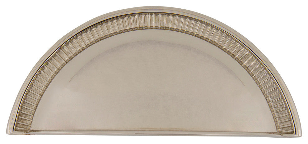 Nostalgic Warehouse Cup Pull Soleil, Polished Nickel