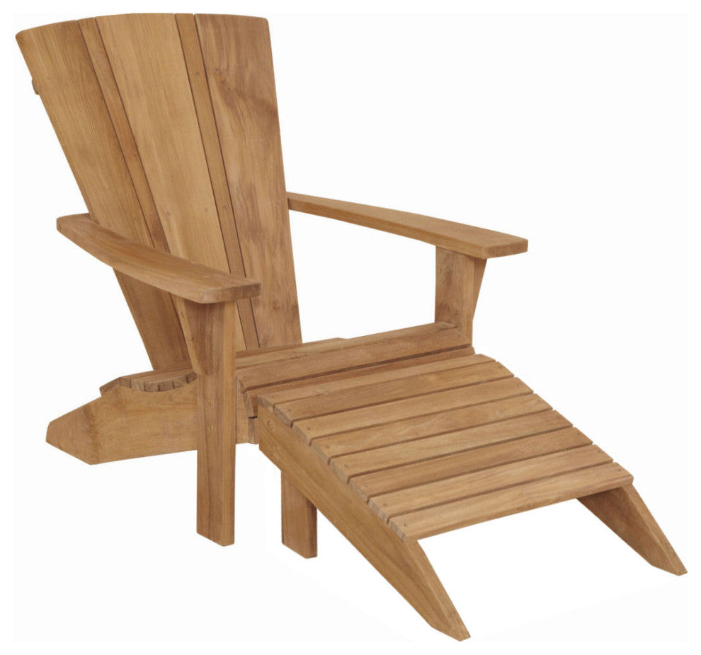 Santa Fe Adirondack Chair w/Footrest