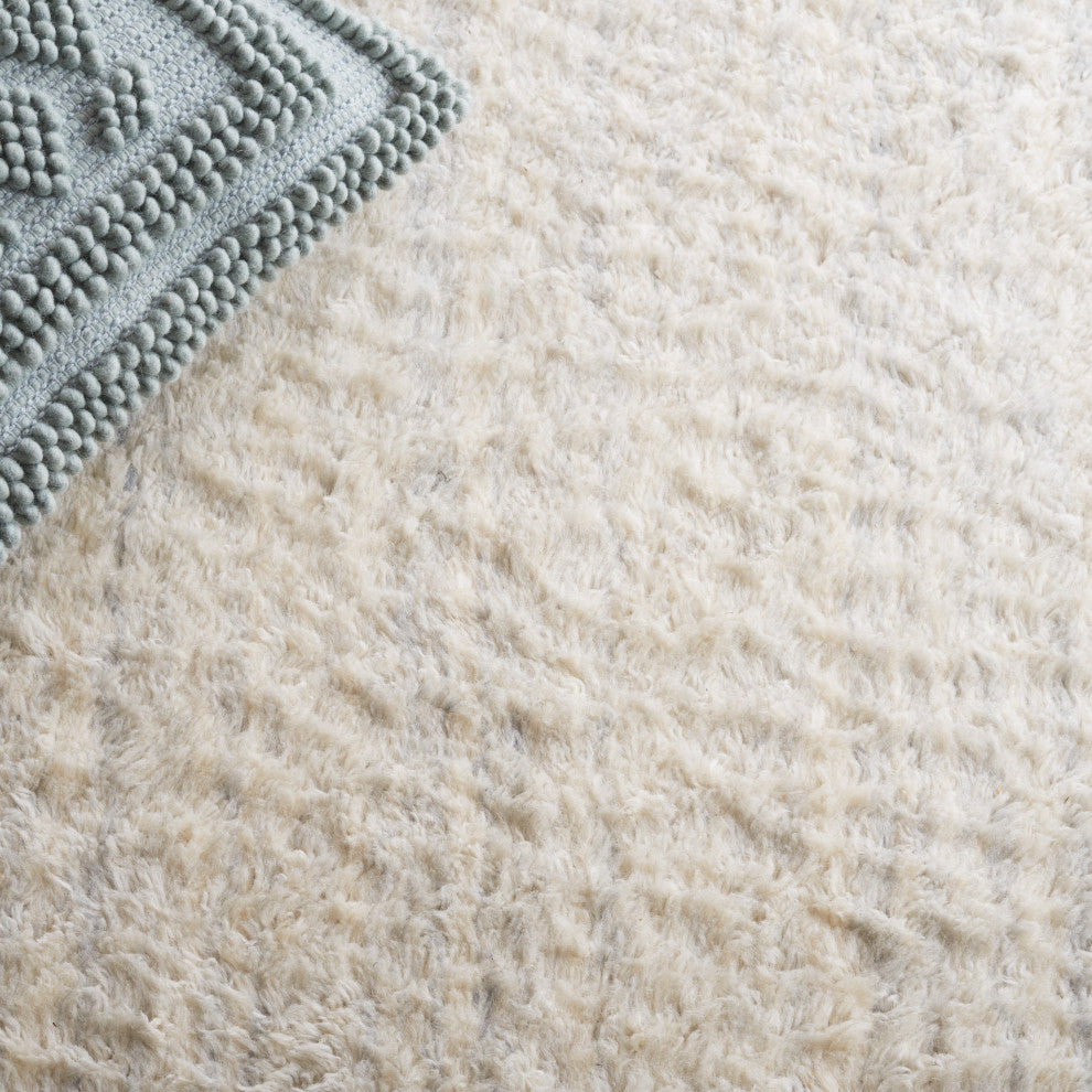 Safavieh Casablanca Collection CSB703G Rug, Silver/Ivory, 6' x 9'