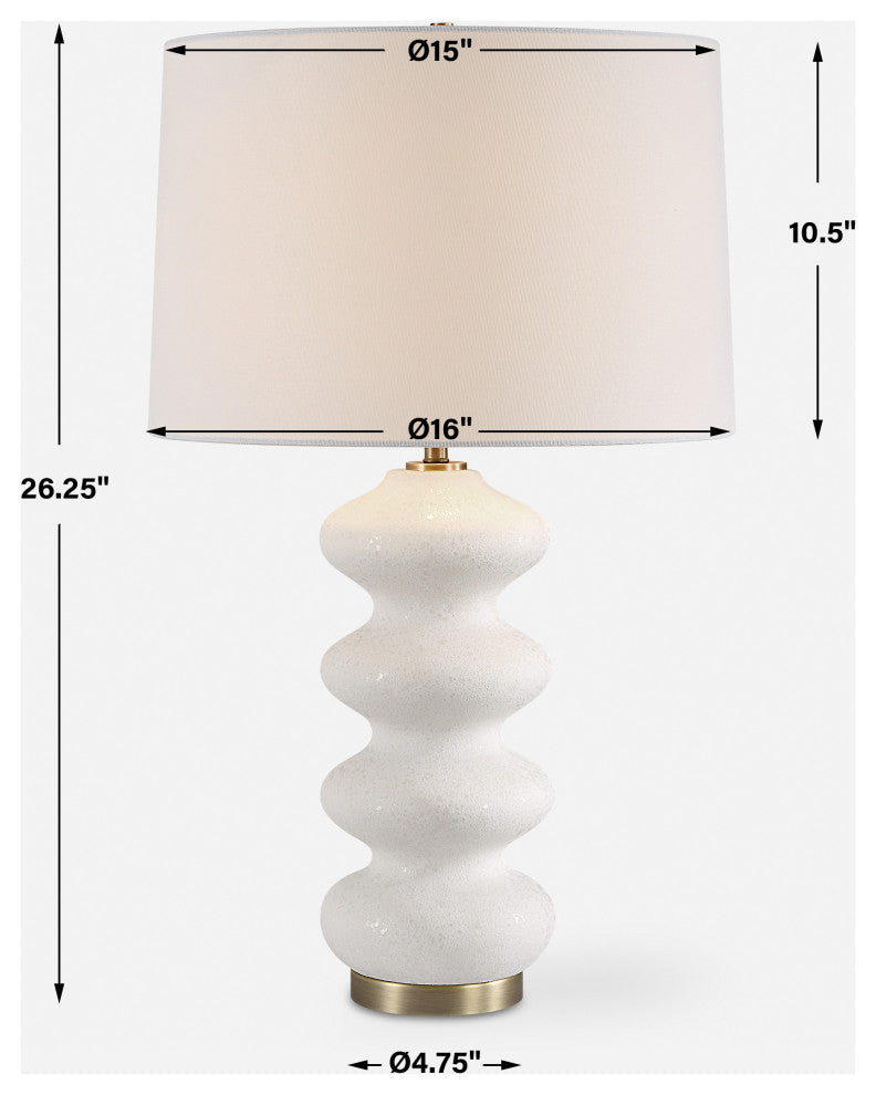Uttermost Liora White Table Lamp