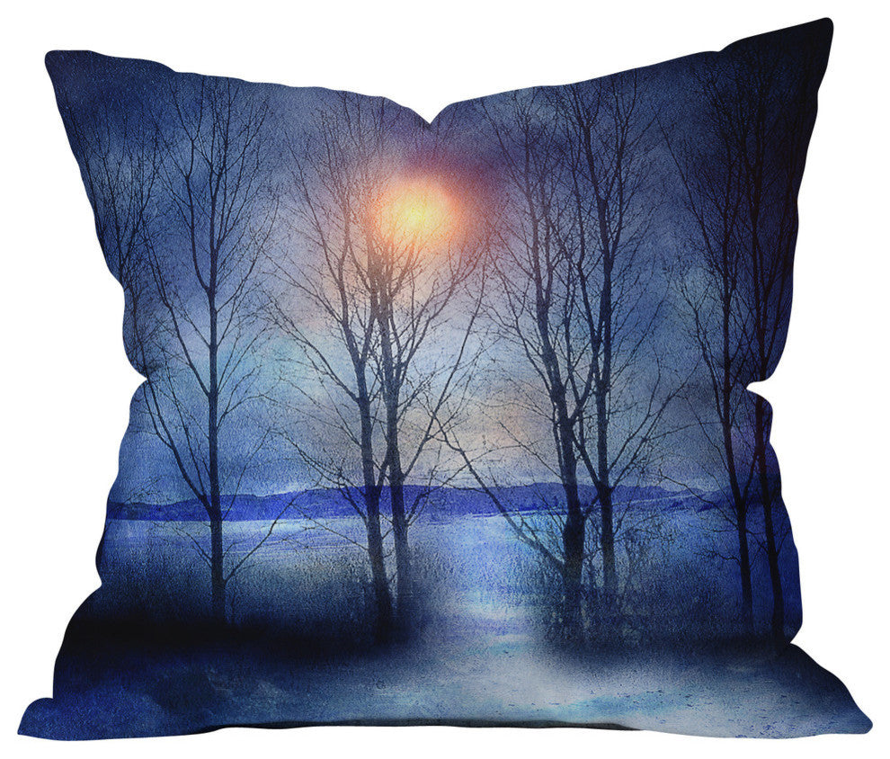 Deny Designs Viviana Gonzalez Winter Sonata Outdoor Throw Pillow