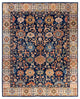 Serapi One-of-a-Kind Hand-Knotted Area Rug Blue, 8'1" x 9'9"