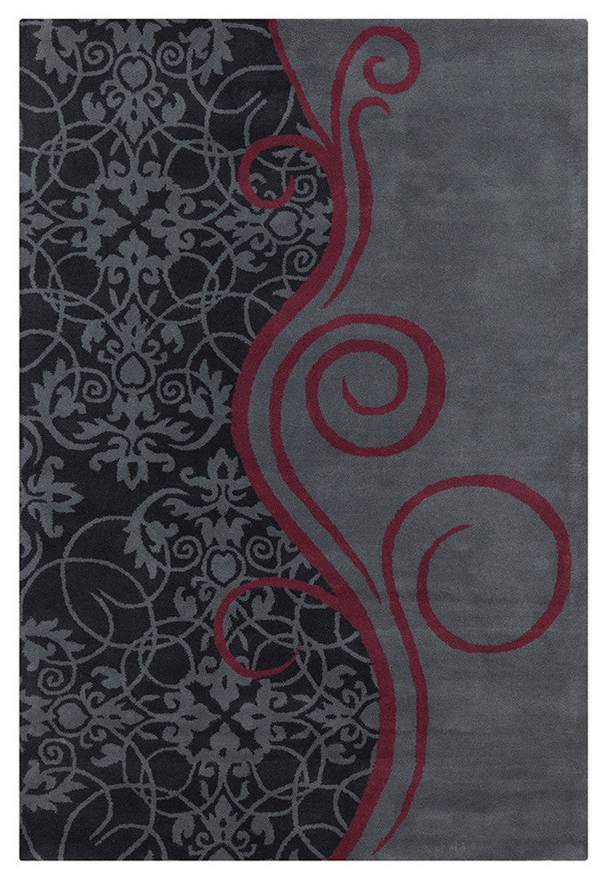 Allie Abstarct Contemporary Area Rug