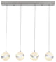 Artika Wavey 4-Light Pendant Light Fixture