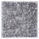 Safavieh Vegas Shag Vgs868F Solid Color, Shag Rug, Gray, 6'7"x6'7" Square