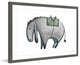 "El Burro" Framed Painting Print, 30"x20"
