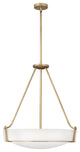Hinkley Hathaway Large Pendant, Heritage Brass