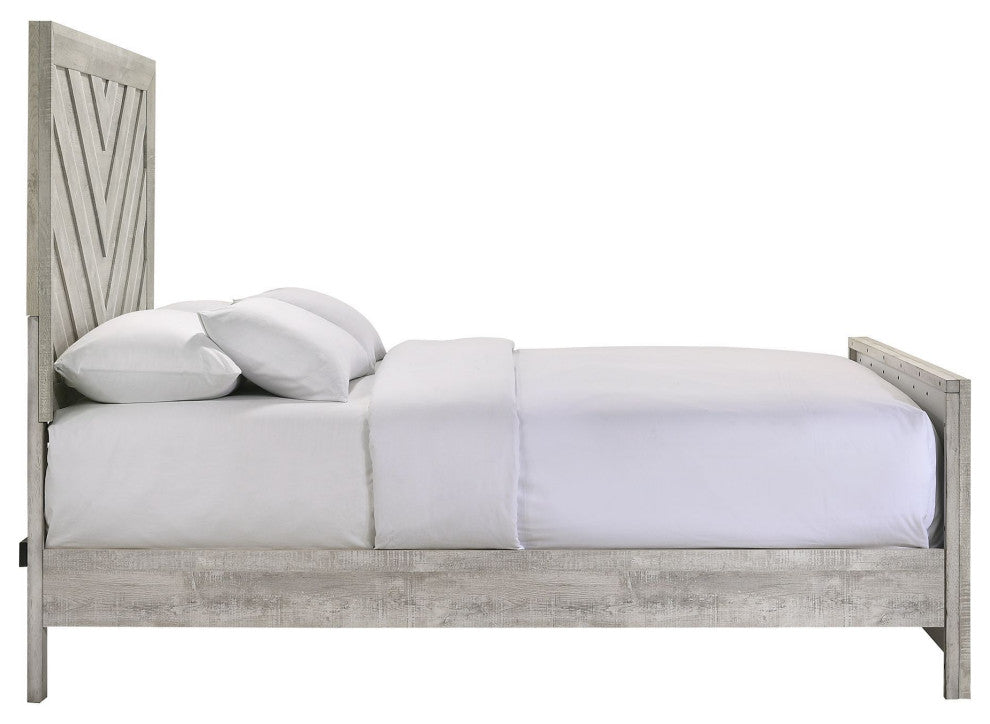 Picket House Furnishings Keely Panel Bed in White