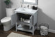 30" SIngle Bathroom Vanity, Grey