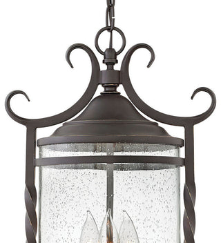 Hinkley Casa Three Light Hanging Lantern 1147OL-CL