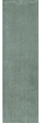 KAS Bliss 1565 Slate Shag Area Rug, 2'3" x 7'6" Runner