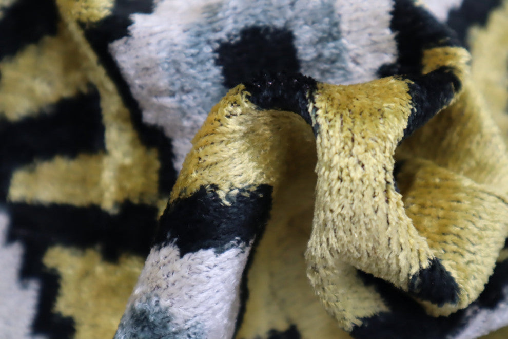 Canvello Handmade Handmade Velvet Silk Evil Eye Throw Pillow With Down Insert