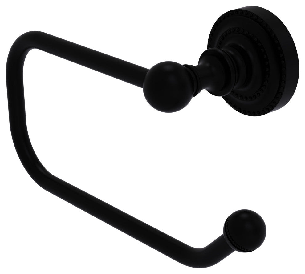 Dottingham European Style Toilet Tissue Holder, Matte Black