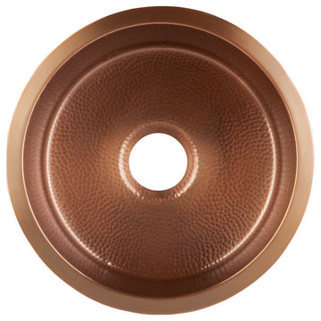 Thompson Traders PU-1708 Renovations Napoli 17" Single Basin - Hammered Nickel