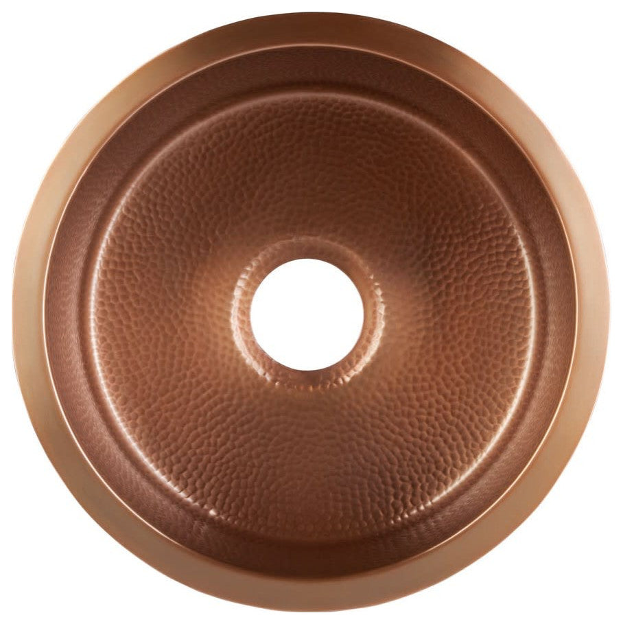 Thompson Traders PU-1708 Renovations Napoli 17" Single Basin - Hammered Nickel