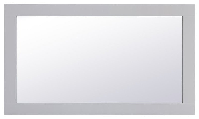 18" Contemporary Grey-Light Vanity Mirror