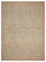 Priya PRY-06 Denim/Rust 3'6"x5'6" Area Rug