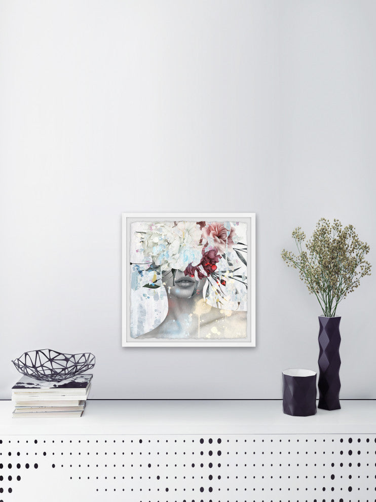 "Pretty and Classy" Framed Painting Print, 32x32