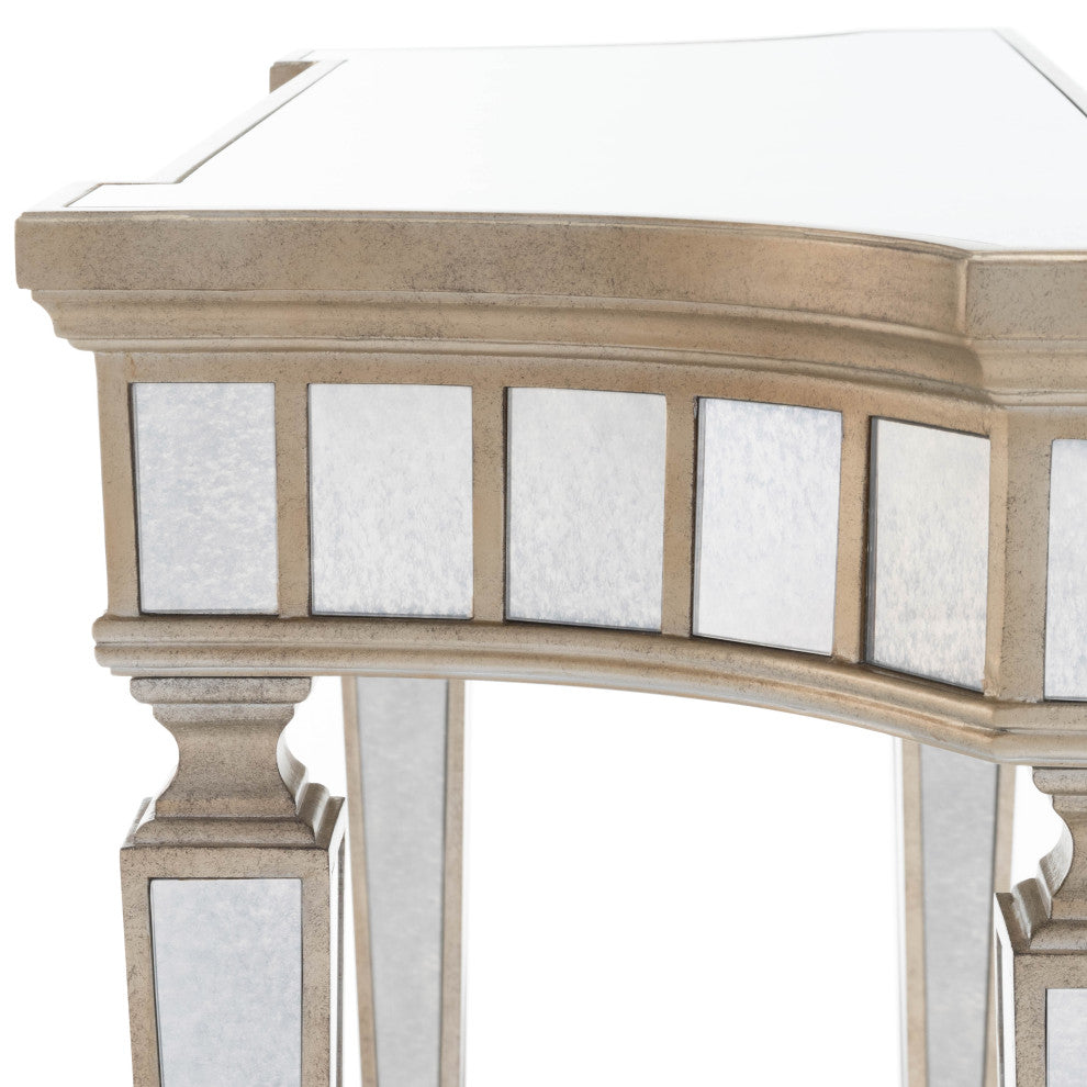 Butler Specialty Company, Garbo Mirrored Console Table, Silver