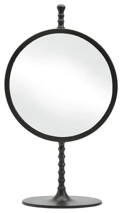 Two's Company Mondrian 12" Convex Aluminum  Mirror