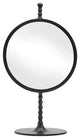 Two's Company Mondrian 12" Convex Aluminum  Mirror