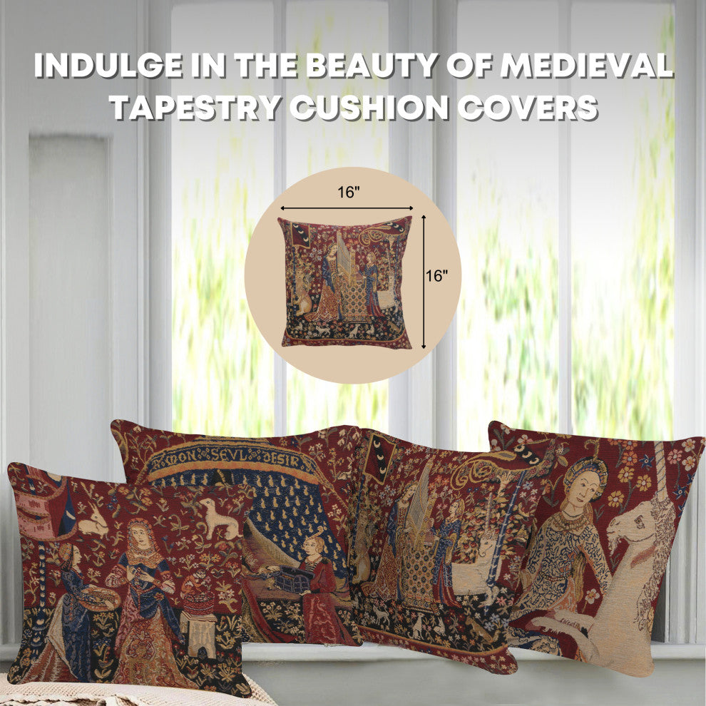 Hearing II Belgian Cushion Cover