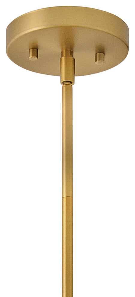 Lark Casey Small Pendant, Lacquered Brass
