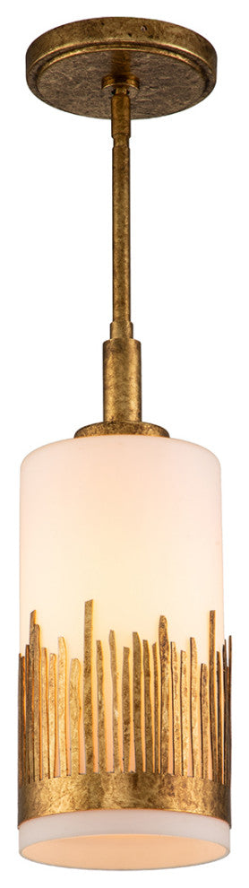 Sawgrass Mini Pendant in Gold Leaf