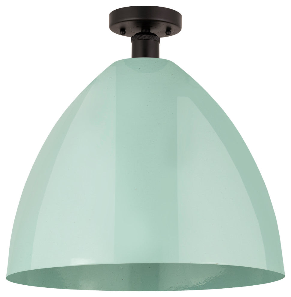 Innovations 616-1F-OB-MBD-16-SF 1 Light Semi-Flush Mount, Oil Rubbed Bronze