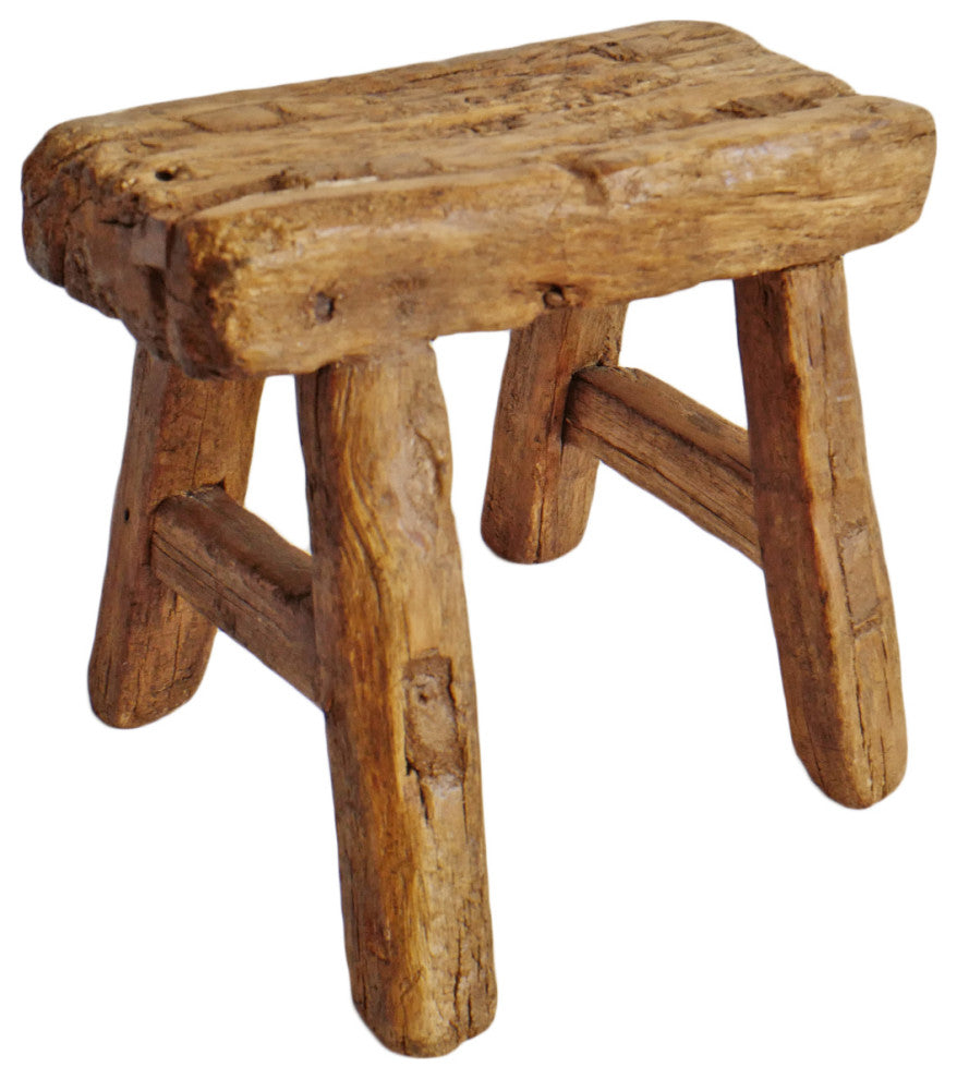 Consigned Small Chinese Work Stool