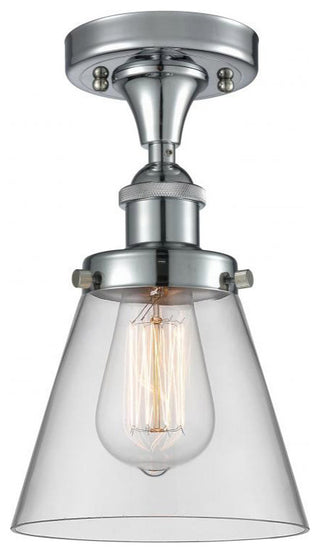 INNOVATIONS LIGHTING 916-1C-PC-G62-LED Small Cone 1 Light Semi-Flush Mount