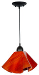 Jezebel Radiance Lily Pendant, Large, Fiery Red
