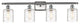 Innovations 516-4W-SN-G1113-LED 4-Light Bath Vanity Light, Brushed Satin Nickel