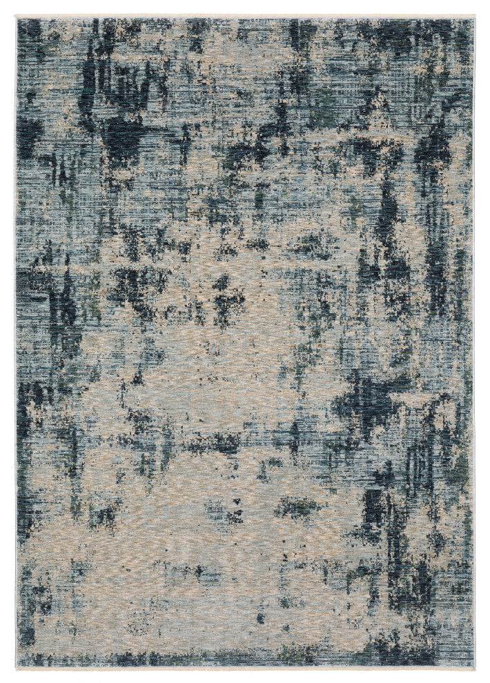 Harlan Modern Ethereal Polyester Area Rug 5'3" x 7'6"