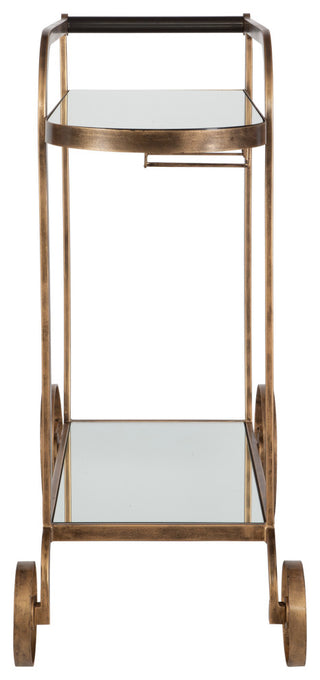 Front-facing full view of the bar cart on white background (primary product).