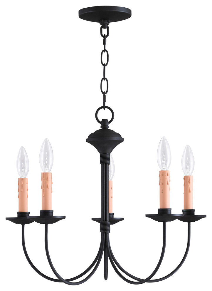 Heritage Chandelier, Black