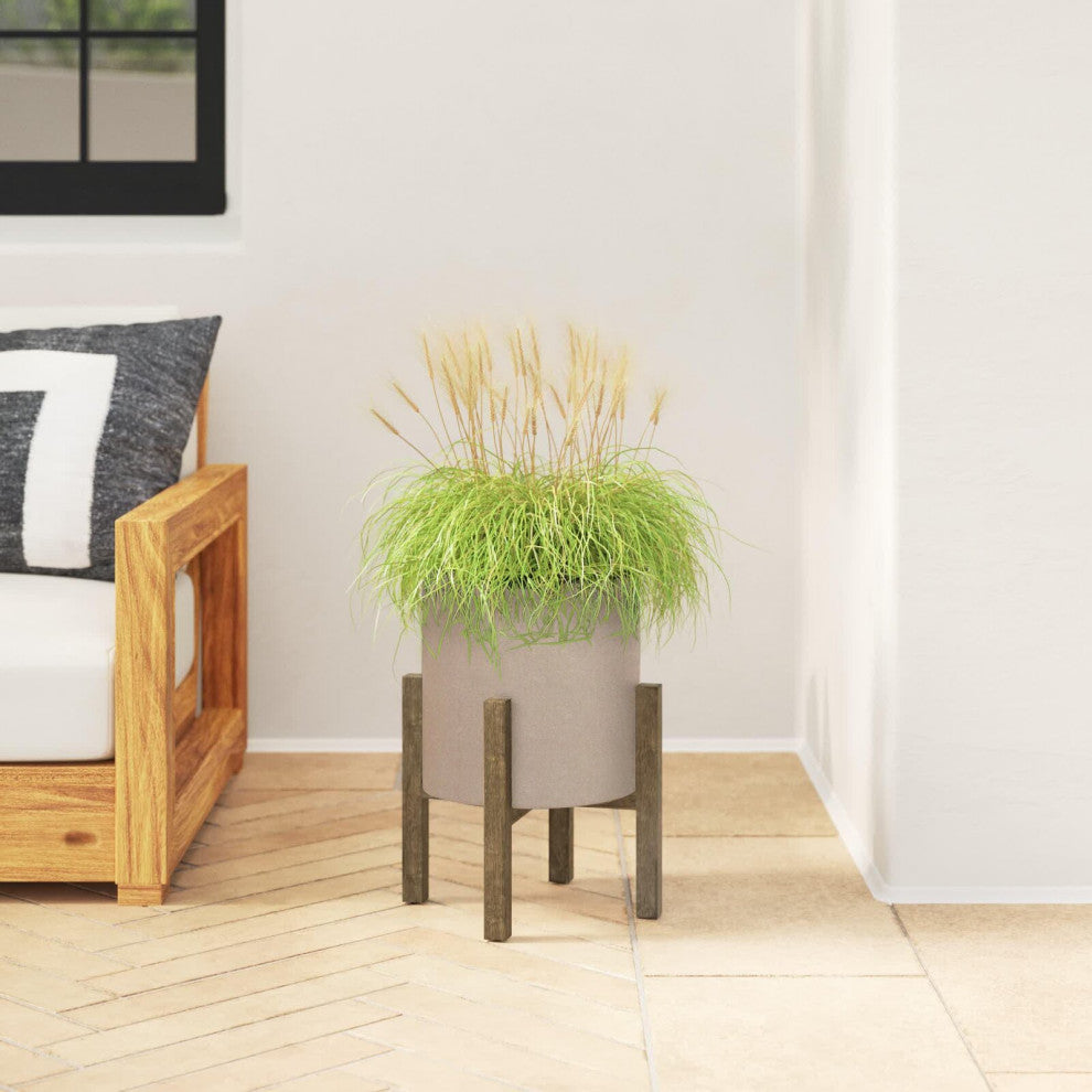 Patio 12" Wide Standing Pot