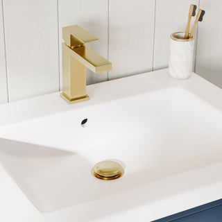 The Savoy Bathroom Vanity, Monarch Blue, 24", Single, Without Mirror, Freestanding