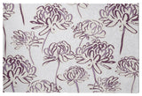 Blossom Bouquet Rug, Purple, 5'x7'