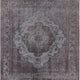 Ahgly Company Indoor Square Mid-Century Modern Area Rugs, 5' Square