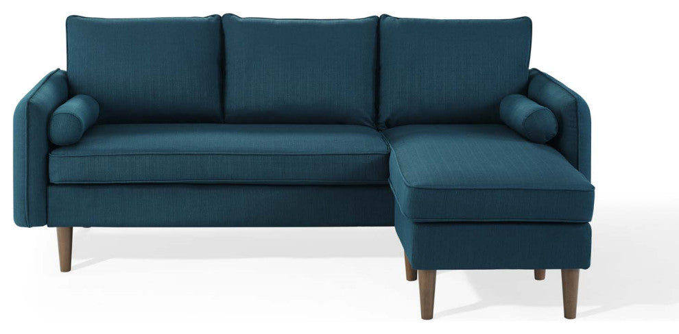 Revive Upholstered Right or Left Sectional Sofa-Azure