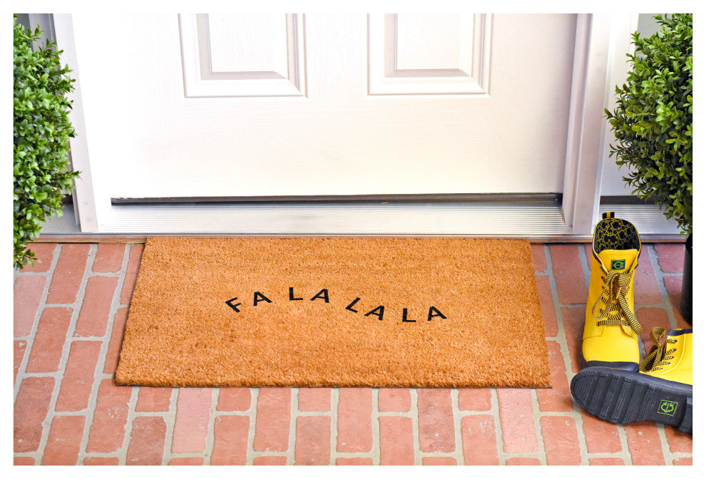 Calloway Mills Whimsy Fa La La Doormat, 24"x36"