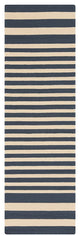 Surya Rain RAI-1155 2'6"x8' Rug, Navy/Cream