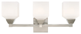 Livex Lighting Brushed Nickel 3-Light Bath Vanity