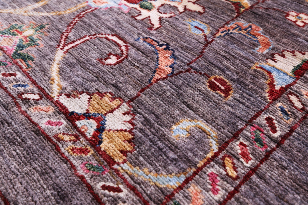 Runner Persian Tabriz Handmade Wool Rug 2' 8" X 9' 9" - Q12795