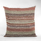 Plutus Multi-Color Stripe Luxury Throw Pillow, 26"x26"