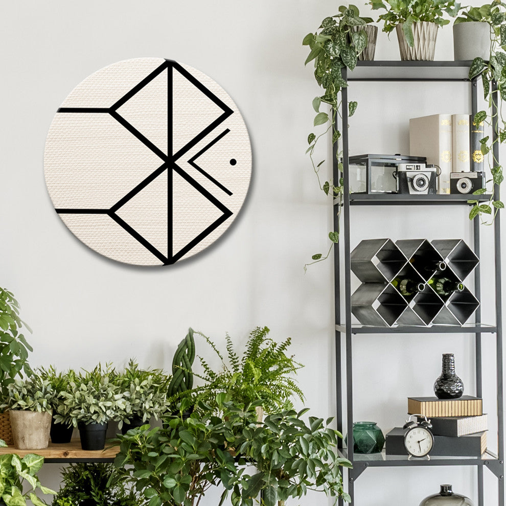 Ready2HangArt 'Tribal Band III' on ArtPlexi, 24"x24"