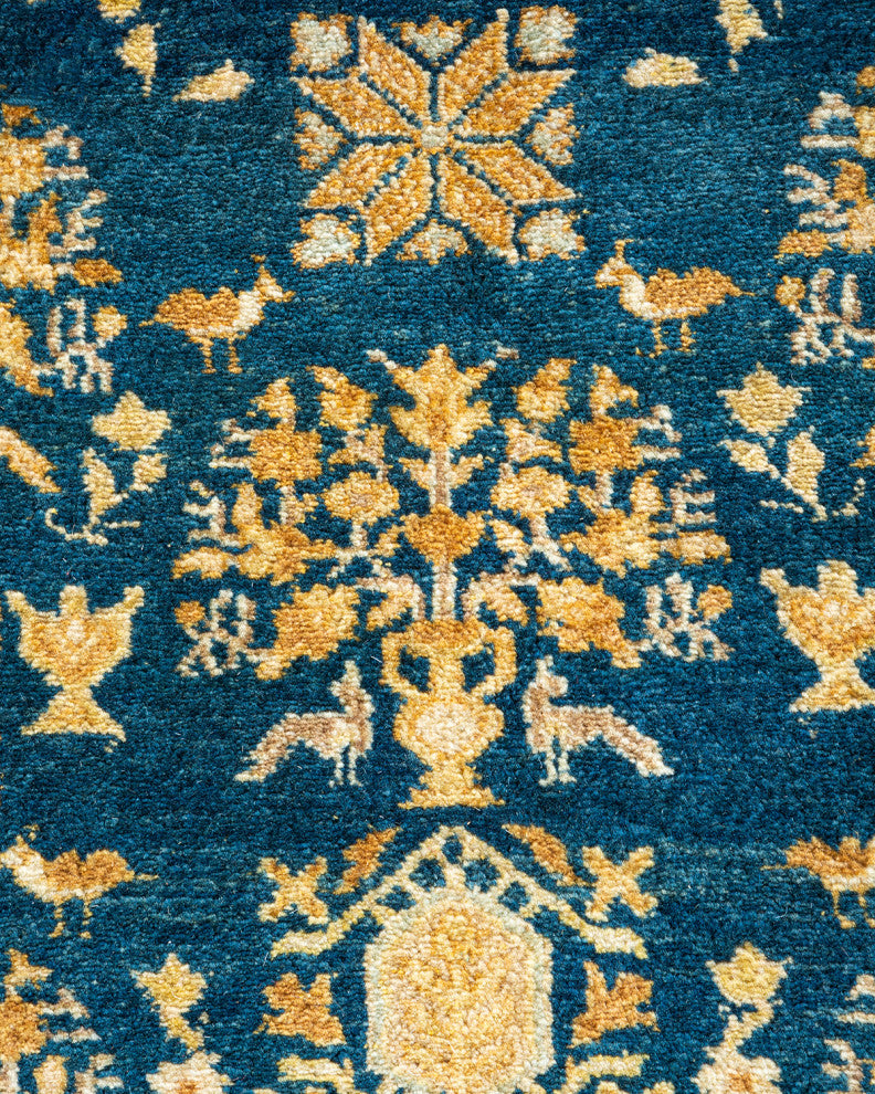 MOGUL, Hand Knotted Area Rug 8' 8" X 6' 2"