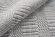 Naples Indoor/Outdoor Handmade Flatwoven PET yarn Gray/Ivory Area Rug, 10'x14'